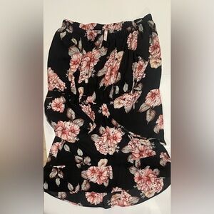 Floral short dress XS